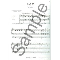 Robert Alexander Schumann: Canon Op.56, No.5 In B Minor (Ma&icirc;tres Classiques No.31) (Organ)