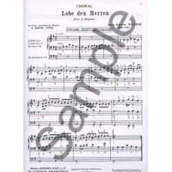 Johann Walther: Choral - Lobe Den Herren