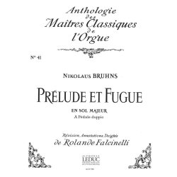 Nikolaus Bruhns: Pr&eacute;lude et Fugue in G major (Ma&icirc;tres classiques No.41) (Organ)