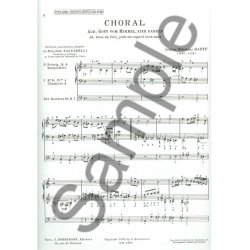Johann Nikolaus Hanff: Chorale: Ach Gott, vom Himmel sieh darein (Ma&icirc;tres No.52) (Organ)