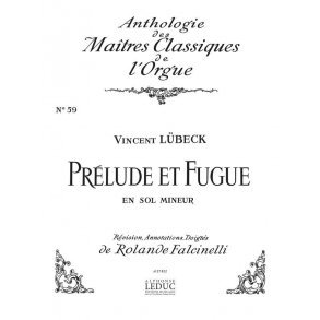 Vincent Lübeck: Prélude et Fugue in G minor (Maîtres classiques No.59) (Organ)