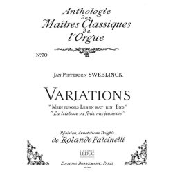 Jan Pieterszoon Sweelinck: Variations 'Mein Junges Leben Hat Ein End'