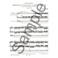 Marcel Dupr&eacute;: 3 Pr&eacute;ludes et Fugues Op.36, No.2 in A flat major (Organ)