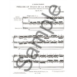 Marcel Dupr&eacute;: 3 Pr&eacute;ludes et Fugues Op.36, No.2 in A flat major (Organ)