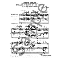 Marcel Dupr&eacute;: 3 Pr&eacute;ludes et Fugues Op.36, No.3 in C major (Organ)