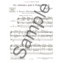 Marcel Dupr&eacute;: 6 Antiennes pour le Temps de No&euml;l Op.48 (Organ)