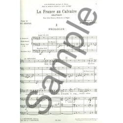 Dupre France Au Calvaire Op 49 Choir & Organ Book