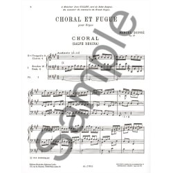 Marcel Dupr&eacute;: Choral Et Fugue Op.57