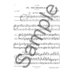Marcel Dupre: In Memoriam Op.61 Volume 2