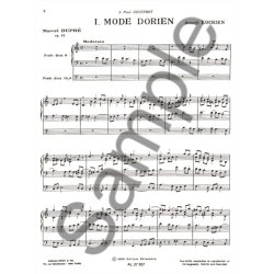 Dupre 4 Fugues Modales Op.63 Organ Book