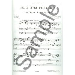 Rolande Falcinelli: Petit Livre de Pri&egrave;res (Organ)