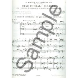 Rolande Falcinelli: 5 Chorals sur l'Antienne du Magnificat du Saint Sacrament (Organ)