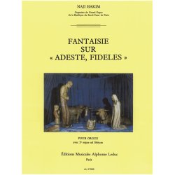 Hakim Fantaisie Sur Adeste Fideles Organ Book
