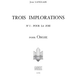 Jean Langlais: 3 Implorations No.1 (Organ)