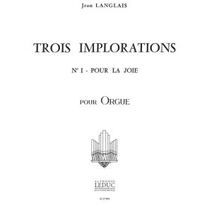 Jean Langlais: 3 Implorations No.1 (Organ)