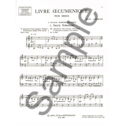 Jean Langlais: Livre oecum&eacute;nique (Organ)