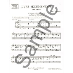 Jean Langlais: Livre oecum&eacute;nique (Organ)