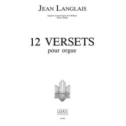 Jean Langlais: 12 Versets (Organ)