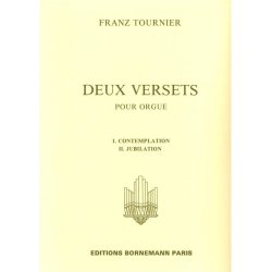 Franz Tournier: 2 Versets (Organ)
