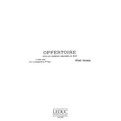 Franck Domine Deus In Simplicitate Offertoire 1er Dim Stb A Cappella
