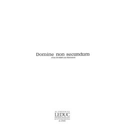 Franck Domine Non Secundum Offertoire Pour Le Careme 4 Male Voices