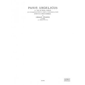 Franck Panis Angelicus No.05 Tenor Or Soprano Organ Cello Harp Bk