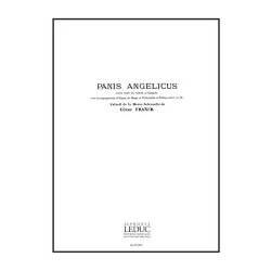 C&eacute;sar Franck: Panis angelicus (sop/ten) in A major (Voice & Ensemble)