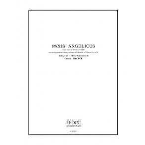 César Franck: Panis angelicus (sop/ten) in A major (Voice & Ensemble)