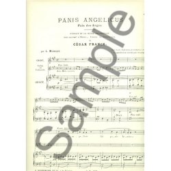 Franck Panis Angelicus No.14 Voice Violin Cello Organ Book