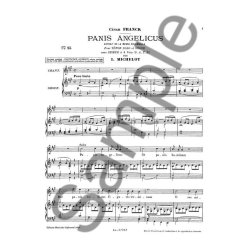 C&eacute;sar Franck: Panis Angelicus (Vocal Score)