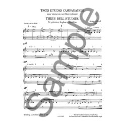 Betsy Jolas: 3 Etudes campanaires (Piano solo)