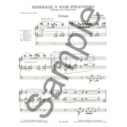 Naji Hakim: Hommage A Igor Stravinsky (Organ)
