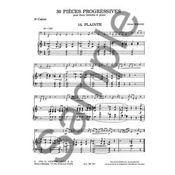 G&eacute;rard Berlioz: 30 Pi&egrave;ces progressives Vol.2 (Percussion(s) & Piano)