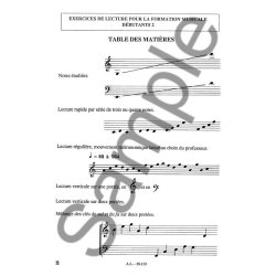 Succari Exercices De Lecture Pour La Formation Musicale Vol 2 Deb 2 Bk