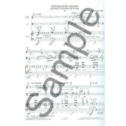 Alain Louvier: Envol d'Ecailles (Trio - Mixed)