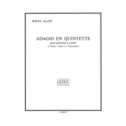 Jehan Ariste Alain: Adagio en Quintette (Quintet-Strings)