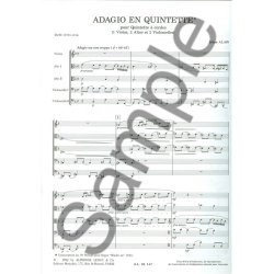 Jehan Ariste Alain: Adagio en Quintette (Quintet-Strings)