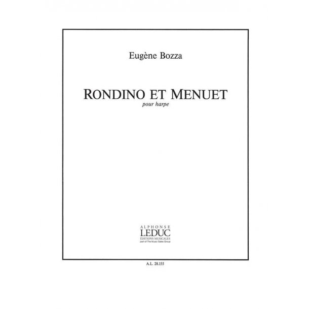 Eug&egrave;ne Bozza: Rondino et Menuet (Harp solo)