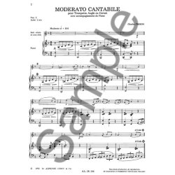 Charles Frison: Moderato cantabile (Trumpet & Piano)
