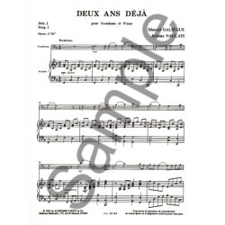 Marcel & J&eacute;r&ocirc;me Gali&egrave;gue M.& Naulais J.: 2 Ans d&eacute;j&agrave; (Trombone & Piano)