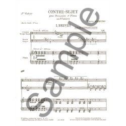 Patrice Sciortino: Contre-Sujet Vol.1 (Percussion(s) & Piano)