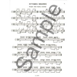 Emmanuel & Guy Boursault E.& Lef&egrave;vre G.: La Classe de Batterie dans les Conservatoires Vol.4 (Percussion solo)