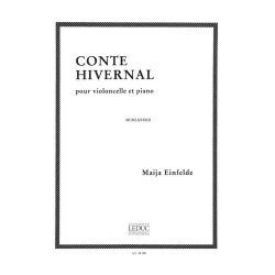 Maija Einfelde: Conte hivernal (Cello & Piano)
