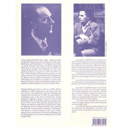 Claude Delvincourt: Croquembouches, 6 Pi&egrave;ces (Saxophone-Alto & Piano)