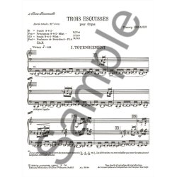 Thierry Escaich: 3 Esquisses (Organ)