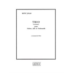 Betsy Jolas: Trio 'Les Heures' (Trio - Strings)