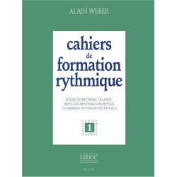 Alain Weber: Cahiers de Formation rythmique Vol.1 (Book)