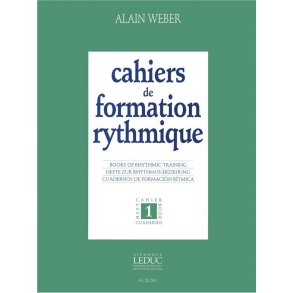 Alain Weber: Cahiers de Formation rythmique Vol.1 (Book)