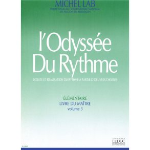 Lab Odyssee Du Rythme Volume 3 Elementaire Livre Du Maitre Book