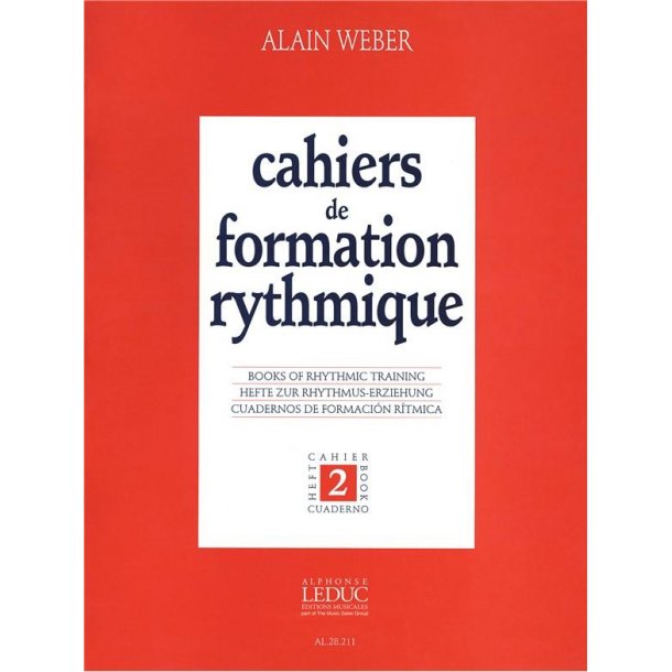 Alain Weber: Cahiers de Formation rythmique Vol.2 (Book)